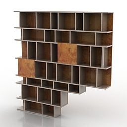 Modern Shelf Wall Mount 3d model