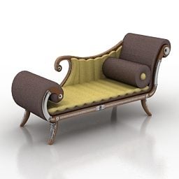 Relax Lounge Sofa 3d model