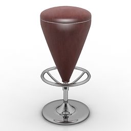 Plastic Bar Chair 3d model