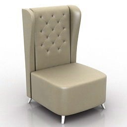 Bedroom Armchair Design 3d model