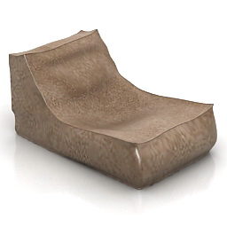 Home Relax Armchair Leather Design 3d model