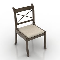 Dinning Chair For Home 3d model