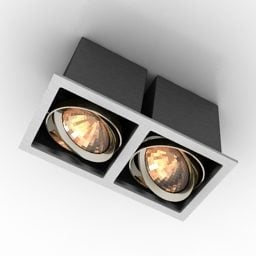 2д модель светильника Studio 3 Boxes