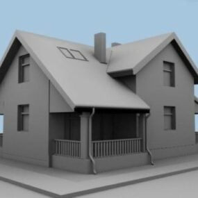 别墅设计3d模型