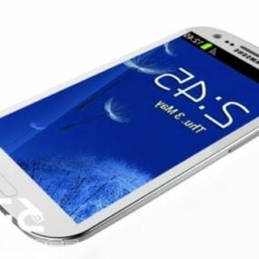 3д модель мобильного телефона Samsung
