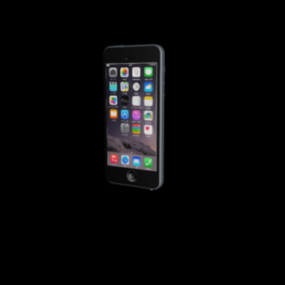 Model 6D czarnego iPhone'a 3