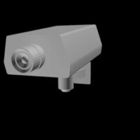 Lowpoly Τρισδιάστατο μοντέλο κάμερας CCTV