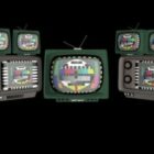 Vintage TV-samling