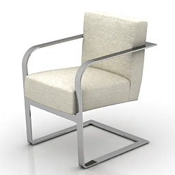 Office Conference Armchair 3d model