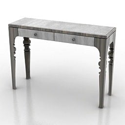Wall Console Table 3d model