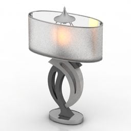 Desk Lamp Modern Shapes 3d model