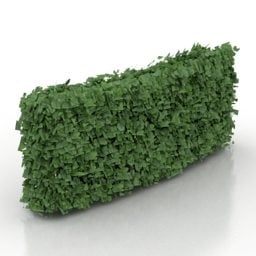 Moduuli Hedge Bush 3d-malli