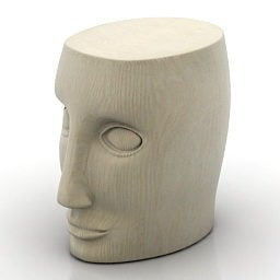 Head Shape Table 3d model