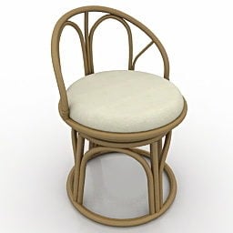 Cane Chair 3d model