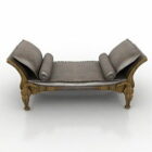 Luksusowa klasyczna ławka do siedzenia