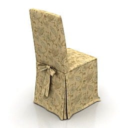 Diseño de silla de boda modelo 3d