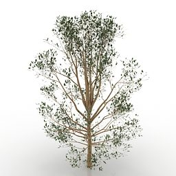 Leaves Tree V2 3d model