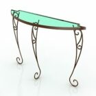 Wall Console Table Classic Style