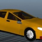 Yellow Racing Car