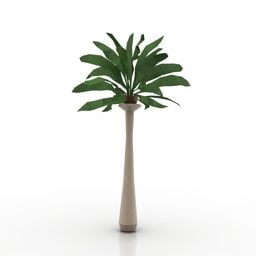 Palm Tree Low Details 3d model