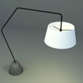 3д модель современной лампы для чтения