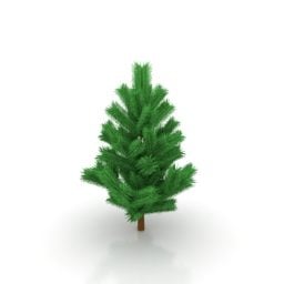 Model 3d Dekorasi Pohon Pinus