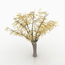Autumn Leaves Tree 3d model