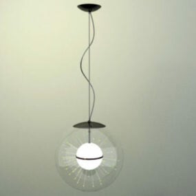 Pendant Lamp Transparent Shape 3d model