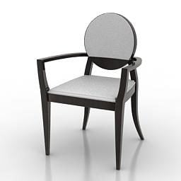 Wood Pad Chair 3d model