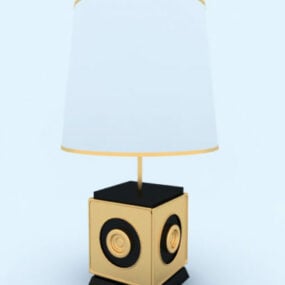 Modelo 3d de lâmpada de leitura de mesa