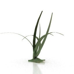 Lowpoly Grass Plant 3d model