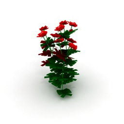 Roses Bush 3d model