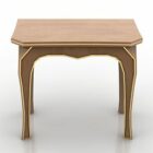Table console classique en bois
