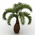 Malé Palm dekorace