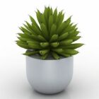 Pot en plastique pour plantes d'intérieur