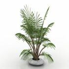 Pot de plancher de bureau Palm Plant