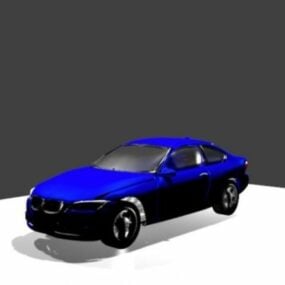 BMW 3 Serisi Lowpoly Araba 3d modeli