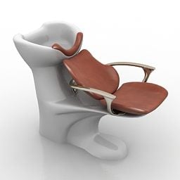 Salon Cosmetic Chair Design 3d model