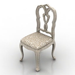 Classic Chair Luxury Design 3d model