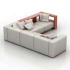 Sectional White Sofa