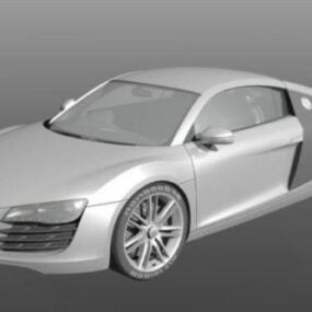 Audi R8 Modern Car 3D-malli