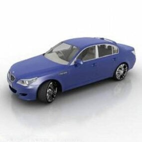 Lowpoly Bmw M5 Auto 3D-Modell