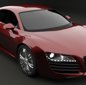 Modelo 8d de pintura marrom do carro Audi R3