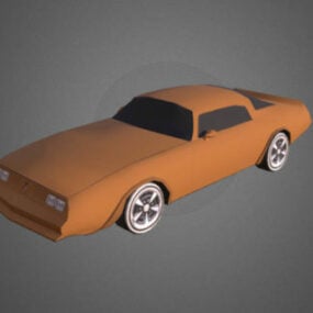 Pontiac Firebird 1977 modèle 3D