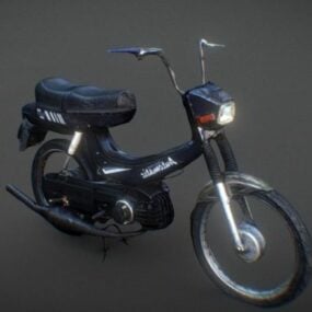 Extreme Cruiser Motorcycle 3d model