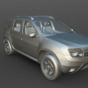 Voiture Renault 2011 Dacia modèle 3D