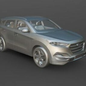 Voiture Hyundai Tucson 2015 modèle 3D