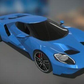 2017 フォード Gt 車 3D モデル