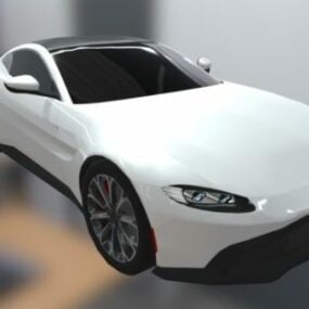2018 Aston Martin Car 3d model