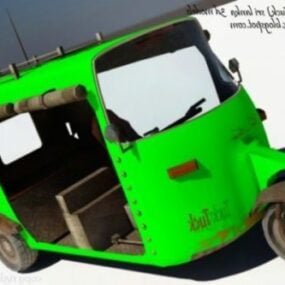 Tuk Tuk Vehicle 3d-modell